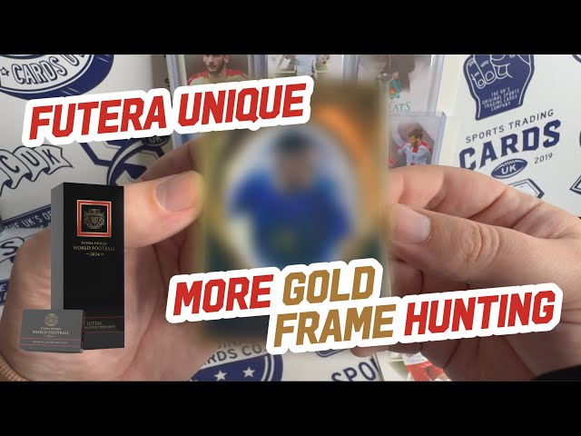 We Hunt For More GOLD FRAMES - Futera Unique World Football 🏆  #sportscards #football #thehobby