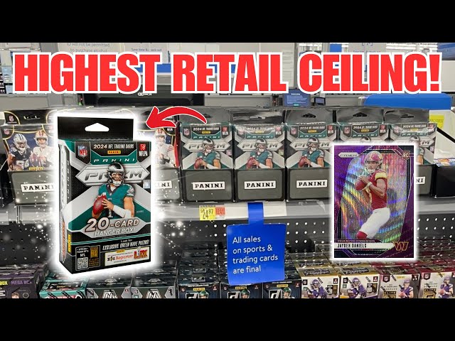 THE HANGERS HAD BANGERS! 2024 Prizm Football Hanger Box Review