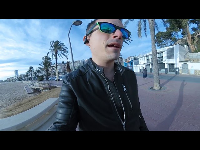 VLOG 360º - EN LLORET DE MAR (FAIL) EL viento me jode el audio (1.1.2018)