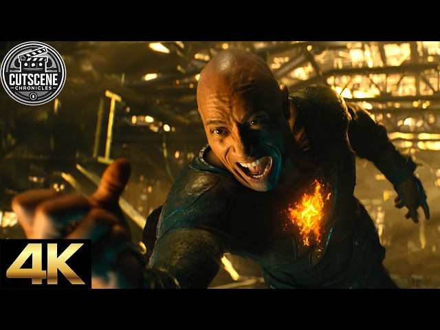 [4K UHD] Black Adam's Vengeance Kills Ishmael CUTSCENE | Black Adam (2022)