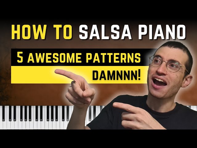 How To Play Salsa Piano - 5 Amazing Montuno Patterns!