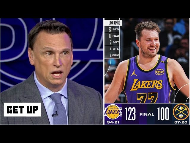 GET UP | "Lakers no more scare Nuggets" - Tim Legler reacts to Luka lead Lakers shutdown Denver