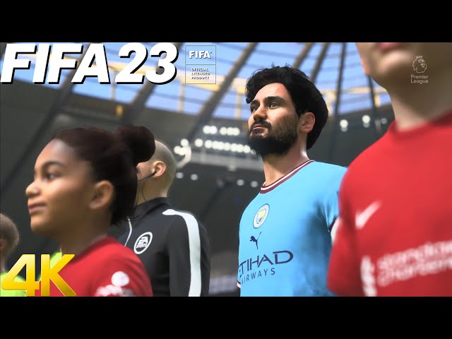 [4K60 HDR] PS5 | Manchester City vs. Liverpool at Etihad Stadium | FIFA 23