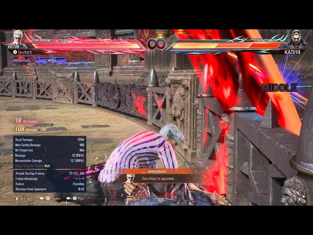 TEKKEN 8 Victor MAX wall Carry combo