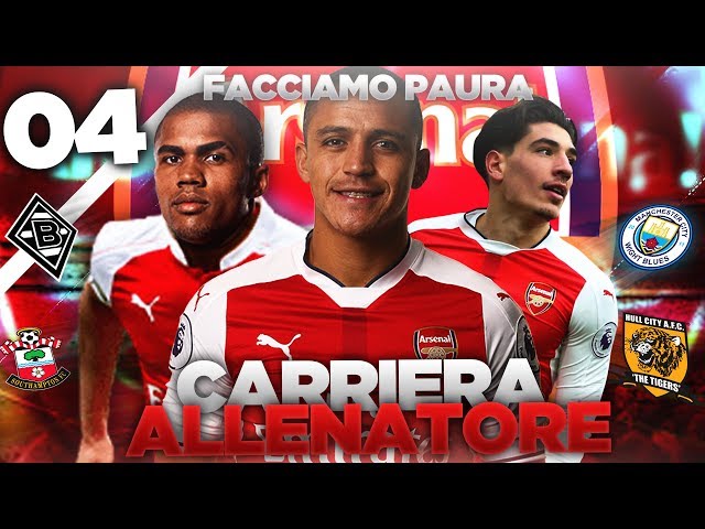 FACCIAMO PAURA!!! CARRIERA ALLENATORE ARSENAL #4 | FIFA 17