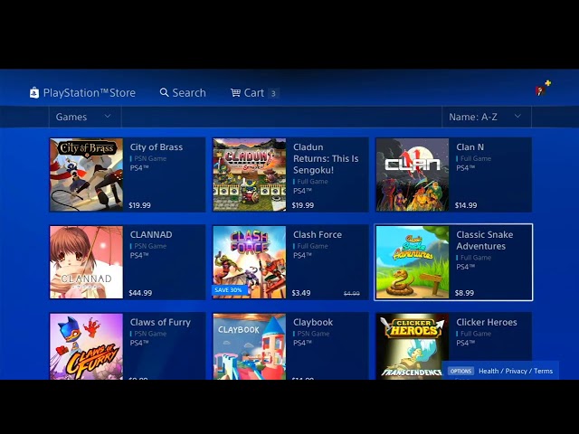 Searching for the BEST GAMES on the Playstation Store! part who cares!