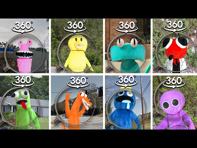 FIND ALL Rainbow Friends Reallife | Rainbow Friends Reallife Finding Challenge VR 360º