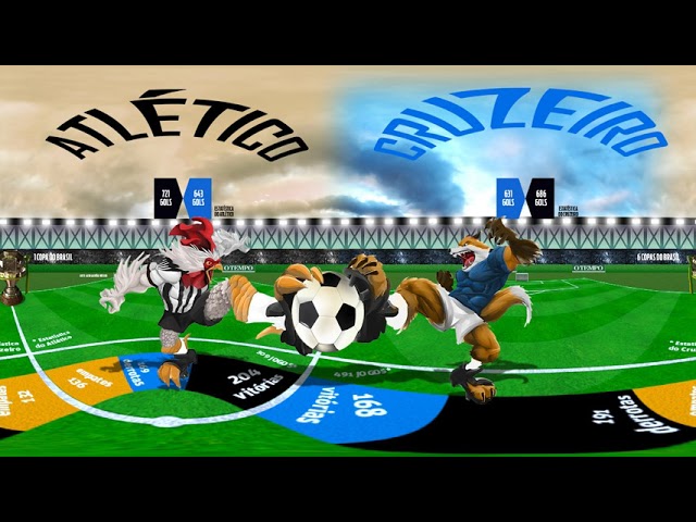 Cruzeiro X Atlético: estatísticas em 360° do clássico