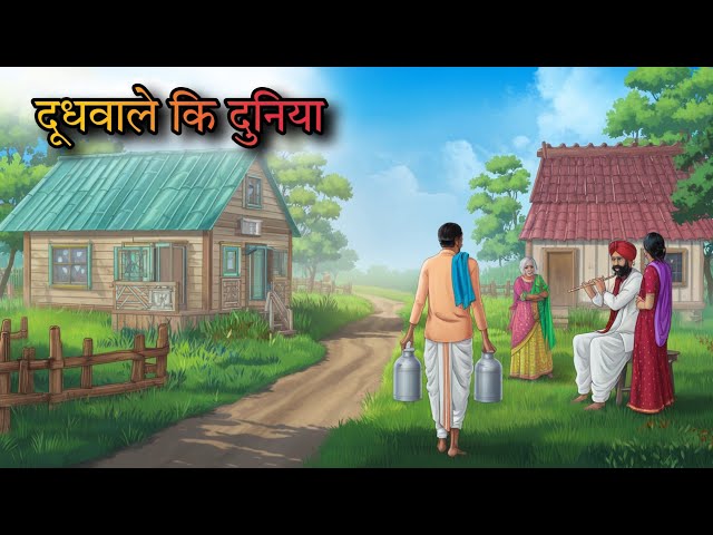 दूधवाले कि दुनिया | Dudhwale ki duniya | Moral Stories for Children | Hindi Cartoons | @Yd_Teach