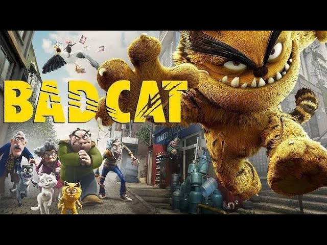 New Bad Cat Cartoon Movie in English Songs Shake Ya Boom Boom Dubbed Funny Animated Cat Adventure