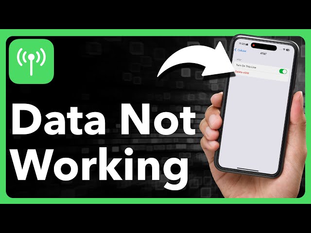 How To Fix Cellular Data Not Working On iPhone