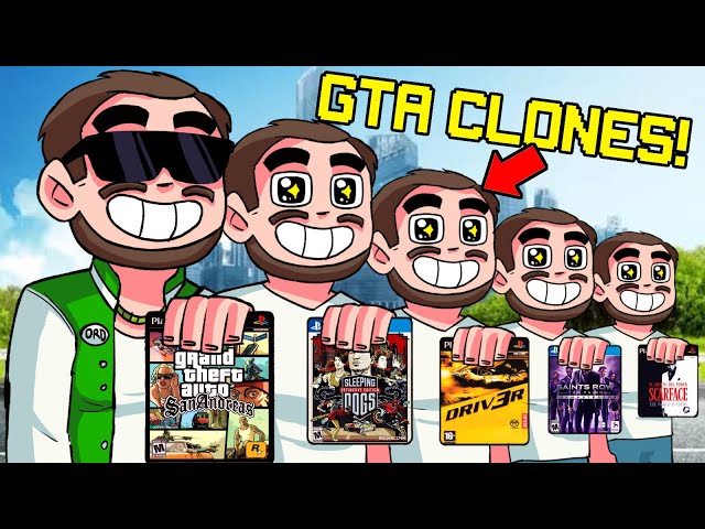 Joguei todos os CLONES de GTA  em 1 vídeo