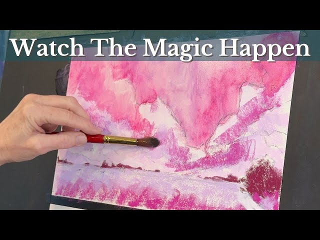 A Magical Way to Paint Clouds in Soft Pastel! Beginner-Friendly