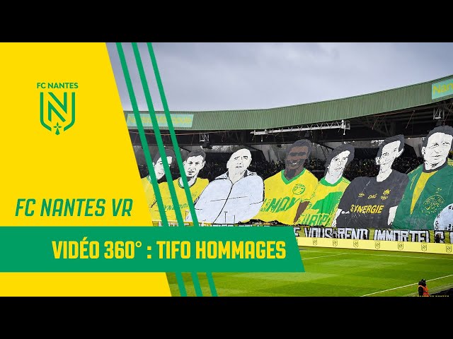 Vidéo 360° : Tifo hommages