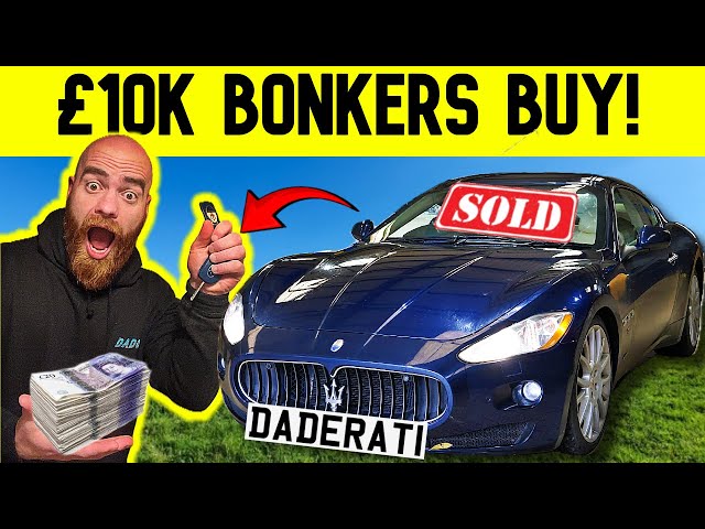 I Bought A Maserati 4.7 GranTurismo S For £10k..