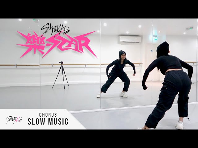 Stray Kids '락 (樂) (LALALALA)' - Dance Tutorial - SLOW MUSIC + MIRROR (Chorus)