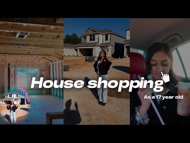 HOUSE SHOPPING🏡🔑 (as a 17 year old) #itscitygirljiya #vlog #houseshopping