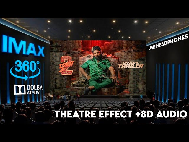 Pushpa 2 The Rule Trailer |Theatre Experience Dolby  Surround  sound |Allu Arjun |Rashmika Mandanna