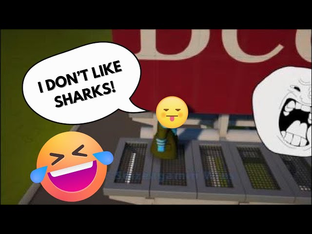 Shark Showdown with a Noob | GangBeasts Funny Moments