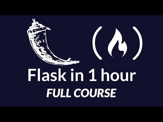 Learn Flask for Python - Full Tutorial