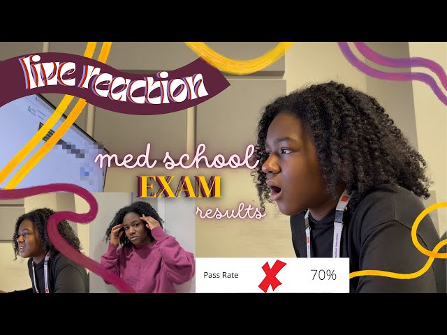 did I FAIL my MEDICAL SCHOOL EXAMS?! | 1st yr med student LIVE REACTION