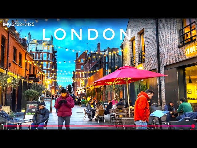 Chelsea London Walk | 4K HDR Walking Tour | Sloane Square to Fulham Road | London Winter Walk 2025