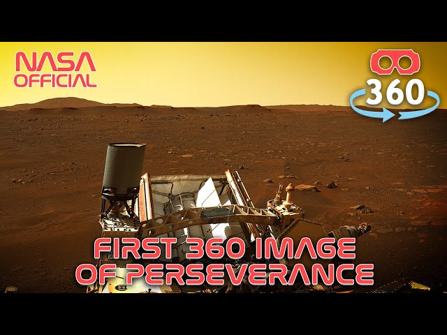 Perseverance Mission - Mars in 360º 4K #VR180 #VirtualReality #VR #360Video