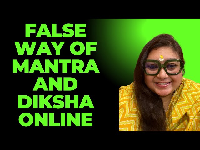 False Way Of Mantra And Diksha Online! #mahakalivedichealingshelter #tantra #occult #prosperity #god