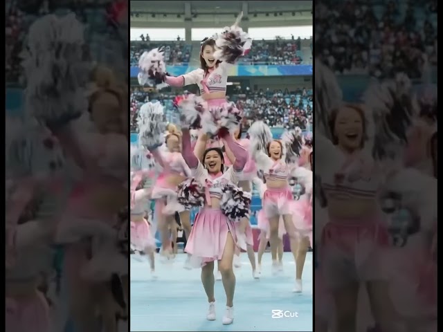 AI Cheerleader #ai #shortvideo  #shorts #dance #kpop #shortsvideo #korea #cheerleader #generativeai