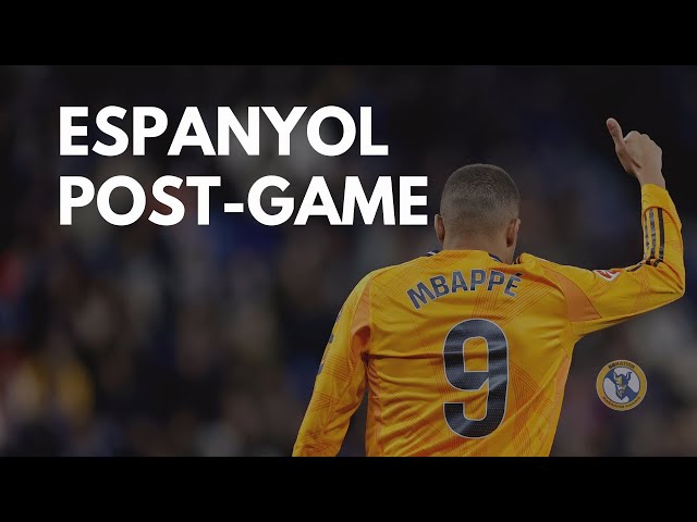 Espanyol - Real Madrid, Post-game, La Liga 2024 - 2025