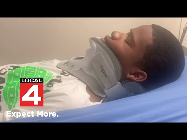 Mom demands answers after son was knocked out during at River Rouge school