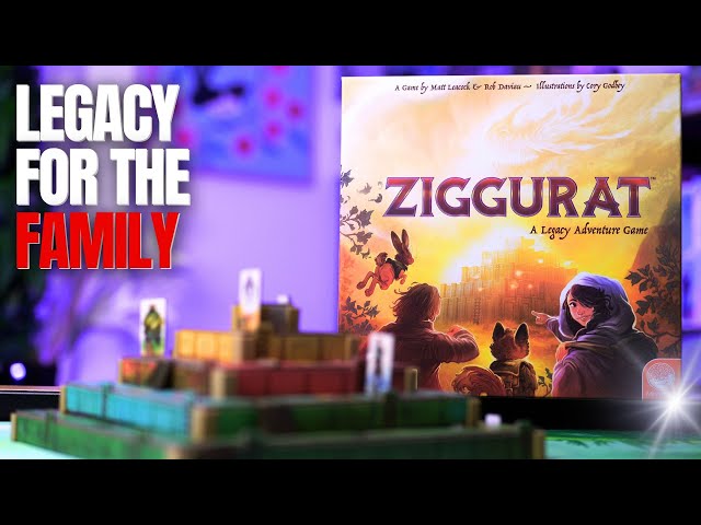 Ziggurat Board Game Review – Family-Friendly Co-Op Fun!