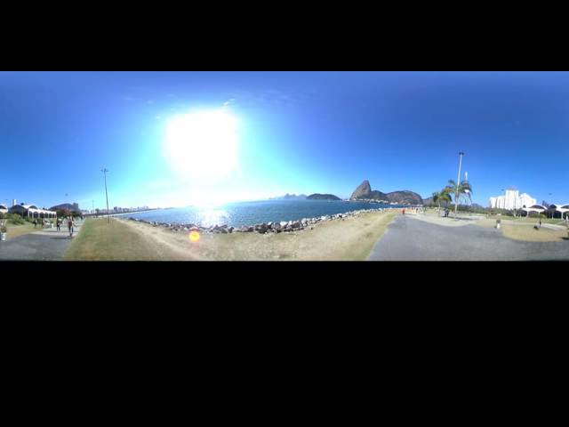 Praia do Flamengo  em 360°