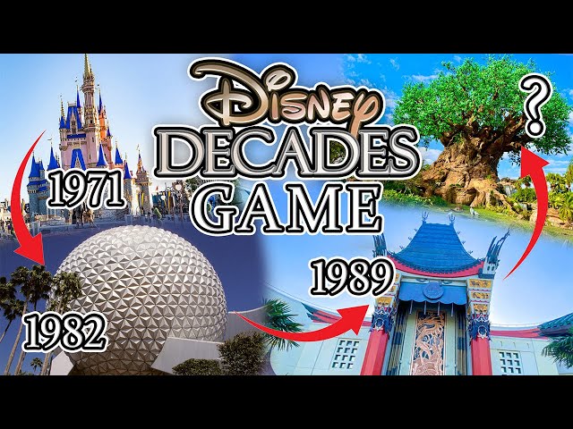 Do You Know Which Year? Test Your Disney Parks Knowledge with Disney Decades! EP 1