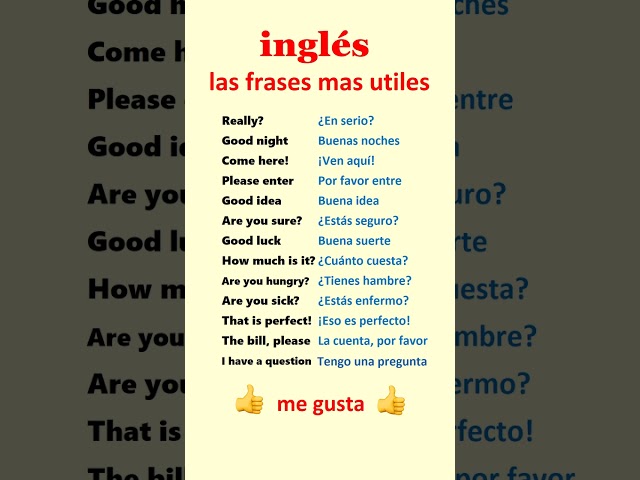 ¡Aprender clases de ingles para principiantes!