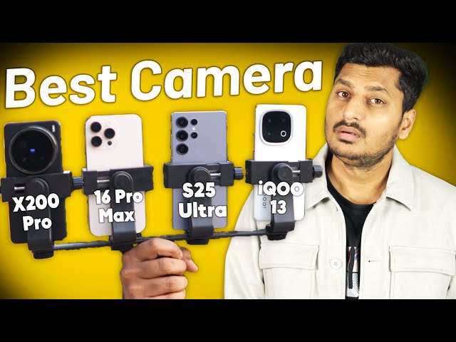 Samsung S25 Ultra vs iPhone 16 Pro Max vs vivo X200 Pro vs iQOO 13 Camera Test *Best Camera 2025*