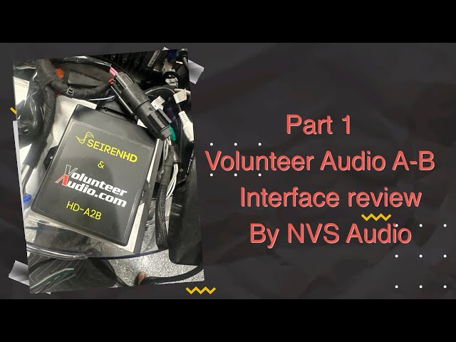 NVS Audio reviews the Volunteer Audio Harley Davidson A-B interface for the 2024 and up Part 1