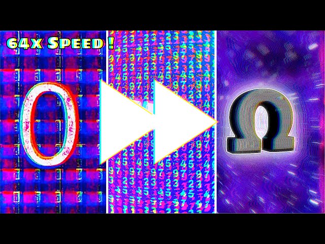 Numbers 0 to Absolute Infinity [All 3 versions at the same time], but it’s 64x Speed !!!