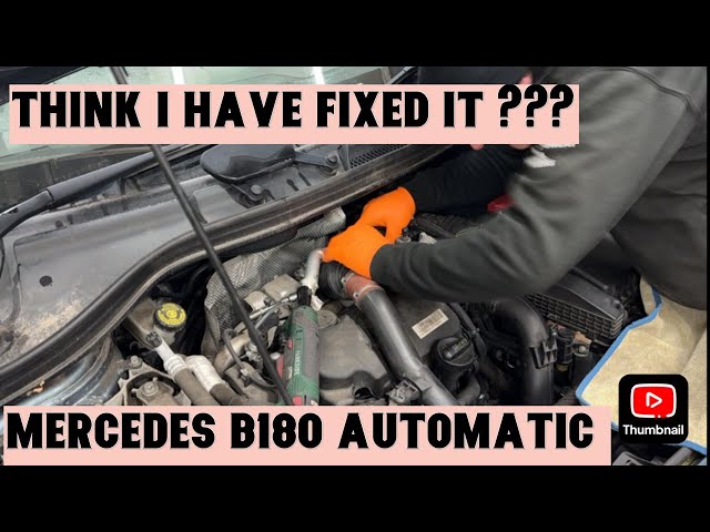 MERCEDES B180 SE AUTOMATIC UNRECORDED FROM COPART PART 5