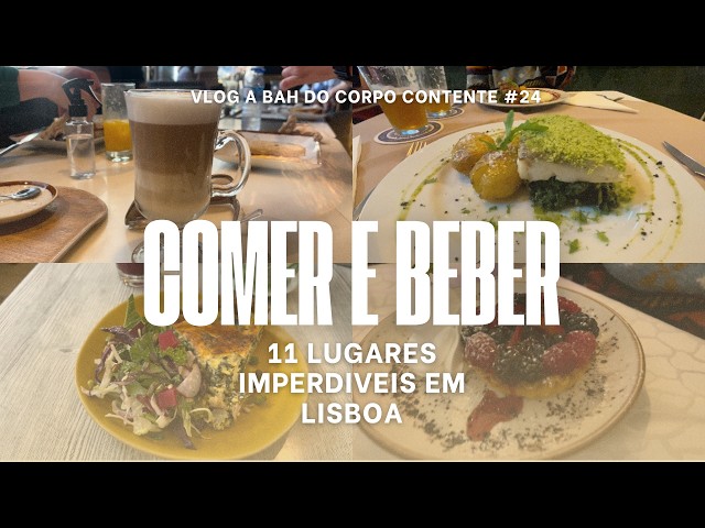 o que e ONDE comer em Lisboa, PORTUGAL: food vlog 11 lugares imperdíveis