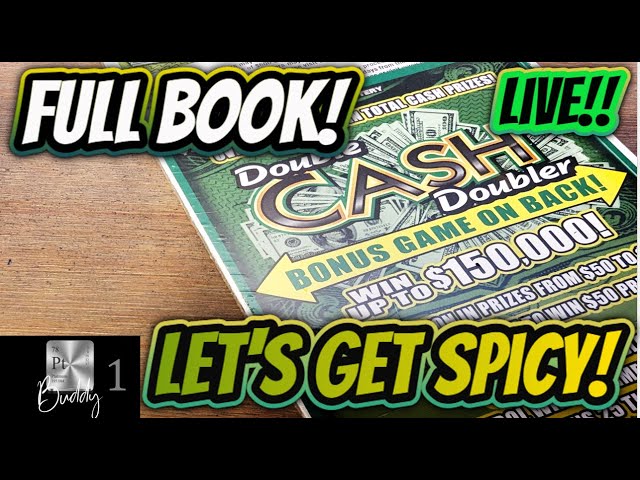 🟢FULL BOOK!🟢DOUBLE CASH DOUBLER!🟢Let's get LUCKY!🔥Ohio Lottery Scratch Off Tickets🔥