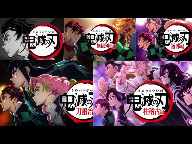 Demon Slayer: KImetsu No Yaiba All Openings