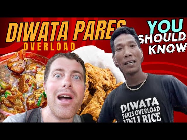 DIWATA PARES OVERLOAD - Viral Filipino Street Food in Manila, Philippines