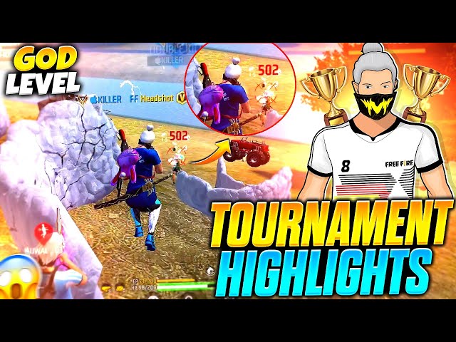 GOD MODE IS ON || BEST TOURNAMENT HIGHLIGHTS EVER BY KILLER FF