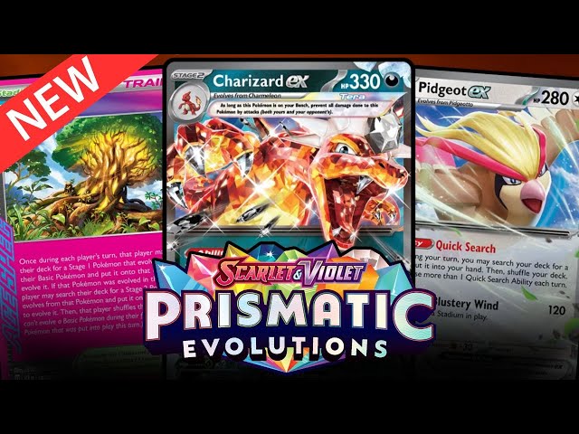 Charizard ex | Prismatic Evolutions Pokemon TCG Deck and Strategy