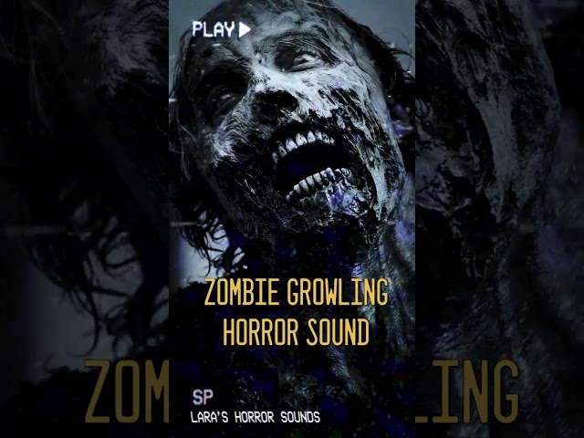 🕷️🧟‍♂️ Scary Zombie Growling Eating Horror Sounds  🧟‍♂️🕷️ #asmreating  #horrorshorts  #zombieshorts