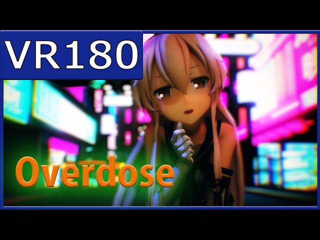 【sdPBR】つみ式島風でOverdose【VR180】【MMD艦これ】