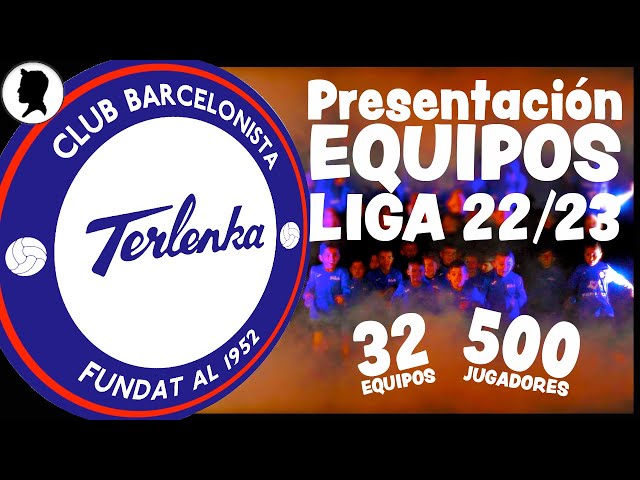 Club Barcelonista Terlenka - Presentación equipos 2022/23