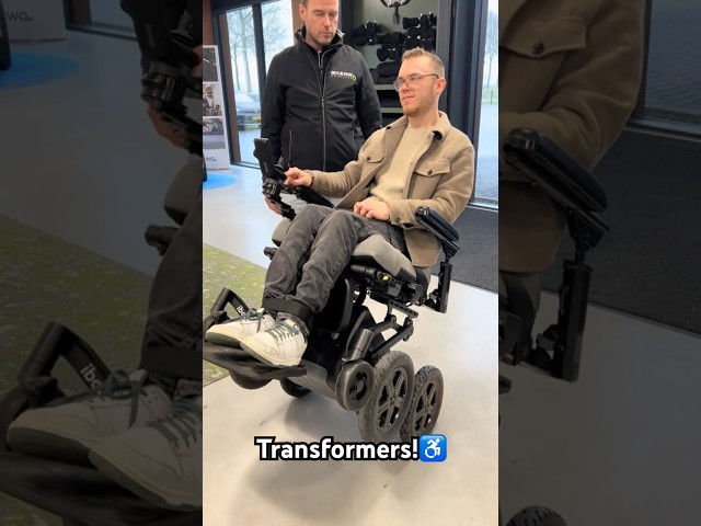 Go go gadget balance wheelchair!♿️🕹️​⁠@2KERR_NL #wheelchair #balancewheelchair #disability #2kerr