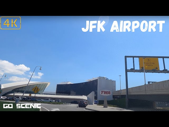 JFK Airport Tour Queens NY | NYC 4K | GO SCENIC